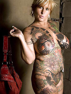 Tattoo model naked