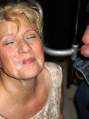 amateur mature facial high def porn