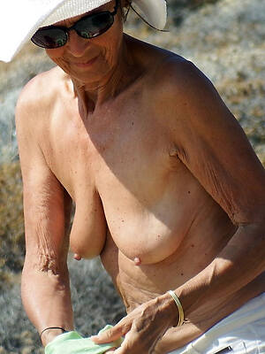 Nude old mature