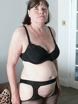 naughty mature wife in underclothing