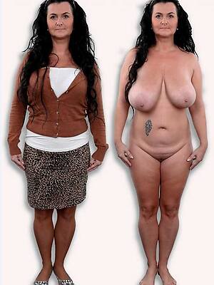 sexy women dressed & undressed pictures